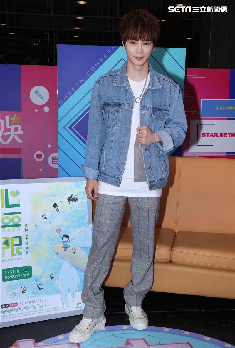 古曜威安安大明星。（記者邱榮吉/攝影）