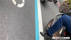 單車線、藍色標線／何先生授權提供