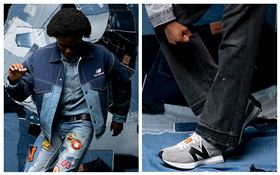 LEVI’S攜手運動品牌New Balance。（圖／LEVI’S提供）