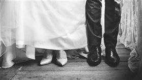 結婚,婚禮,婚紗,高跟鞋 示意圖／翻攝自Pixabay