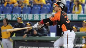 ▲統一獅一壘手潘傑楷。（圖／記者劉彥池攝影）