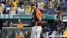 ▲統一獅捕手林祐樂。（圖／記者劉彥池攝影）