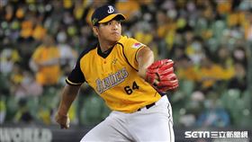 ▲中信兄弟先發投手黃恩賜。（圖／記者劉彥池攝影）