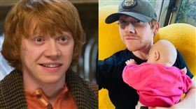 《哈利波特》榮恩開IG（組圖／翻攝自魯柏葛林特IG、臉書）