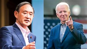 日本首相菅義偉、美國總統拜登（組合圖／翻攝自菅義偉臉書、拜登IG）