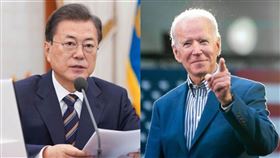 南韓總統文在寅、美國總統拜登（組合圖／翻攝自文在寅臉書、拜登IG）