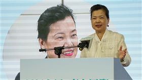 王美花出席工業國際合作發表會（1）經濟部工業局與財團法人資訊工業策進會合作舉辦「創新布局．贏向國際」工業國際合作發表會，12日在台北舉行，經濟部長王美花應邀出席致詞。中央社記者徐肇昌攝　109年11月12日