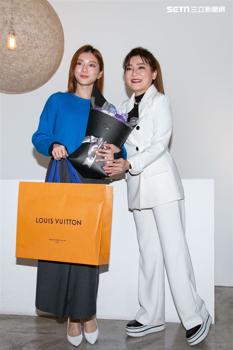 王彩樺出席豆花妹蔡黃汝生日餐敘。（圖／記者楊澍攝影）  