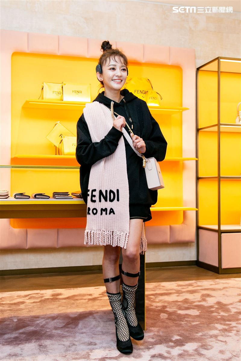 周興哲、陳意涵出席FENDI新品記者會。（圖／記者楊澍攝影）