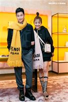 周興哲、陳意涵出席FENDI新品記者會。（圖／記者楊澍攝影）