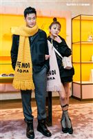周興哲、陳意涵出席FENDI新品記者會。（圖／記者楊澍攝影）