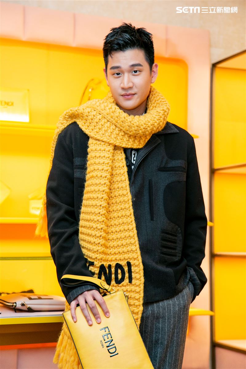 周興哲、陳意涵出席FENDI新品記者會。（圖／記者楊澍攝影）