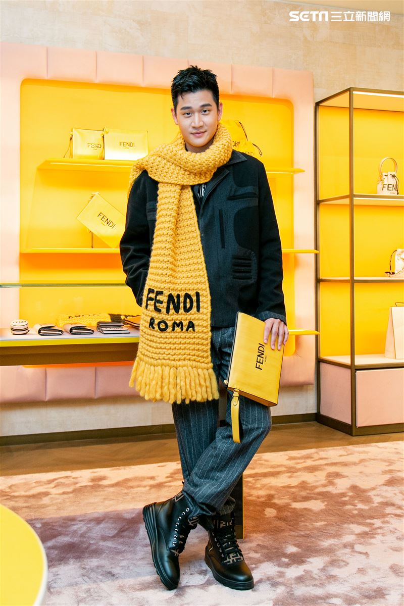 周興哲、陳意涵出席FENDI新品記者會。（圖／記者楊澍攝影）