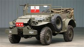▲巴頓將軍的道奇WC57指揮車。（圖／翻攝WorldwideAuctioneers網站）