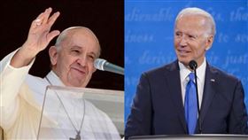 教宗方濟各、美國總統拜登（組合圖／翻攝自教宗、拜登臉書）
