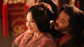 電視劇《隋唐演義》女星白冰飾演的蕭皇后。（圖／隋唐演義劇照）
