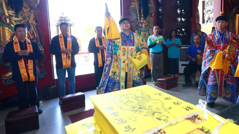 埔里建醮全鎮吃素7天　保家符不能丟