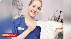 ▲英國媒體報導萊比涉案，圖為萊比擔任醫院募款大使的海報。（圖／翻攝自推特）