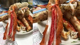 花5千買殼？市場帝王蟹「蒸後沒肉」