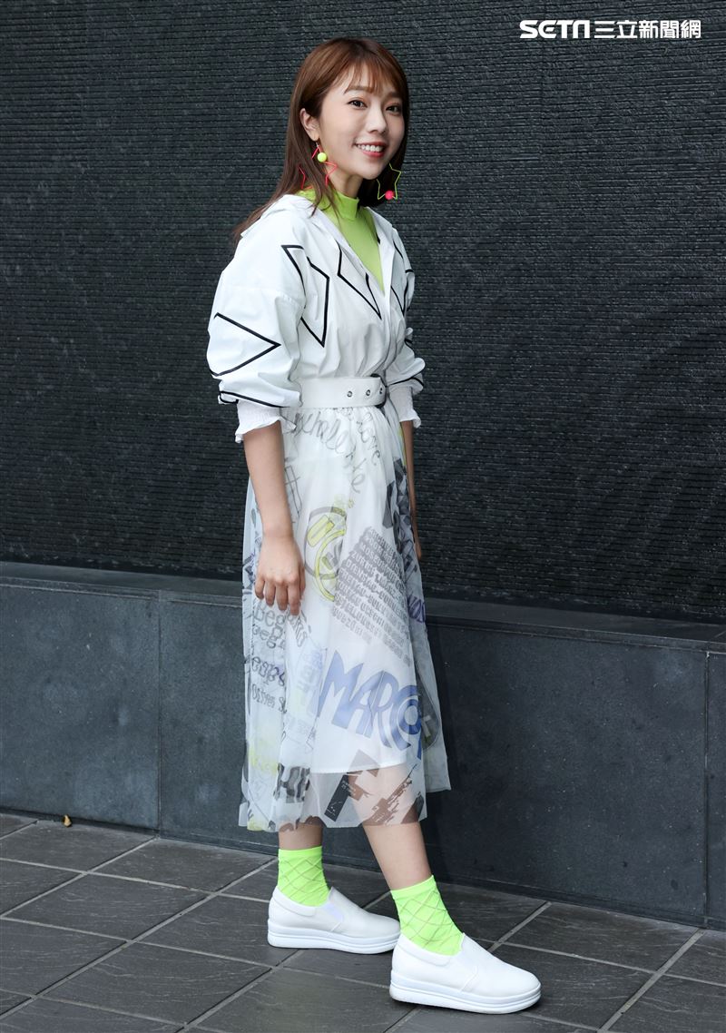 蔡家蓁三立新聞網專訪。（記者邱榮吉/攝影）