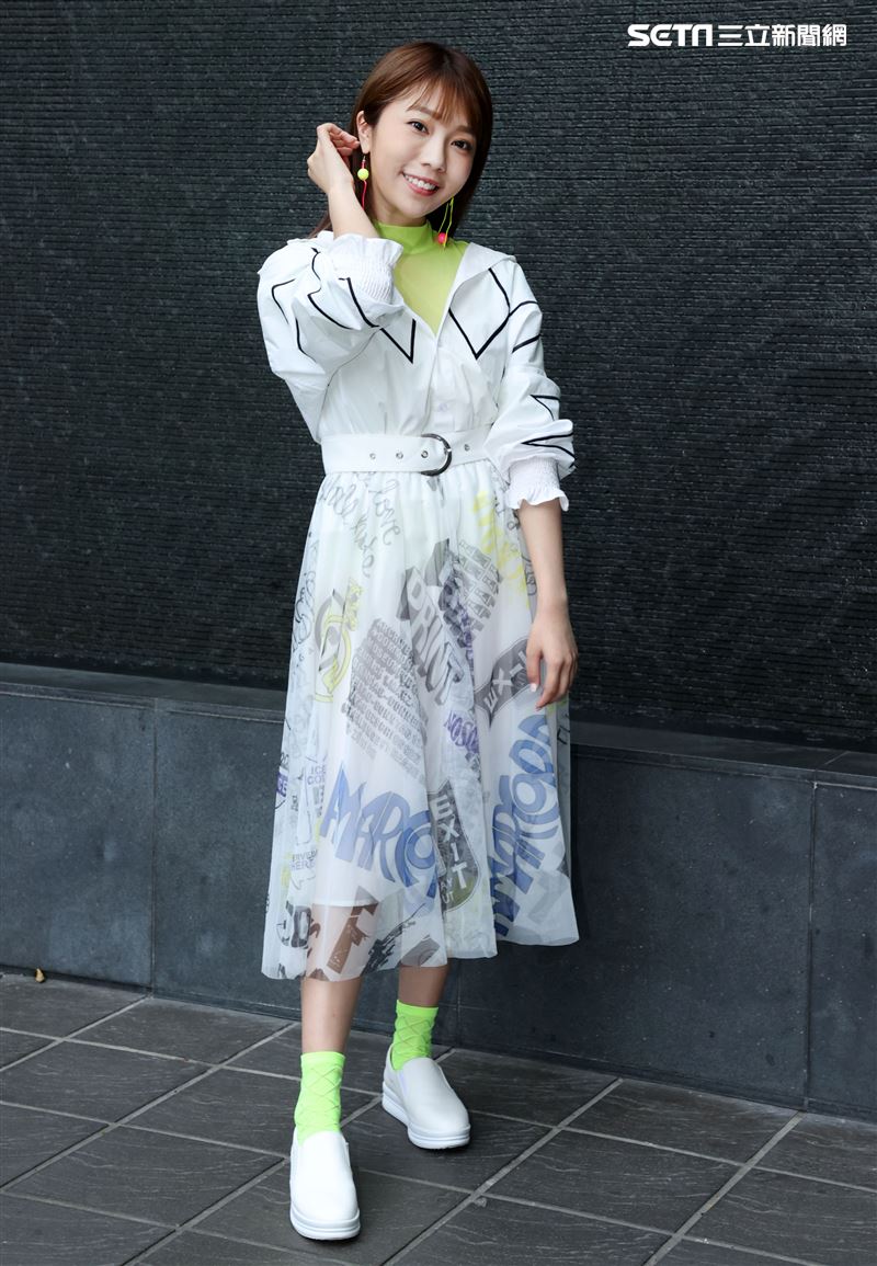 蔡家蓁三立新聞網專訪。（記者邱榮吉/攝影）