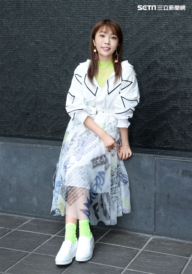 蔡家蓁三立新聞網專訪。（記者邱榮吉/攝影）