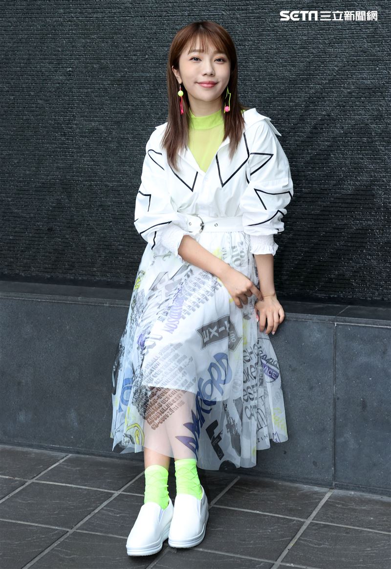 蔡家蓁三立新聞網專訪。（記者邱榮吉/攝影）