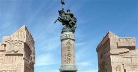 成吉思汗衣冠塚所在地。（圖／翻攝自微博）