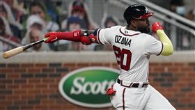 ▲歐蘇納（Marcell Ozuna）在自由球員市場引起10隊追逐。（圖／美聯社／達志影像）