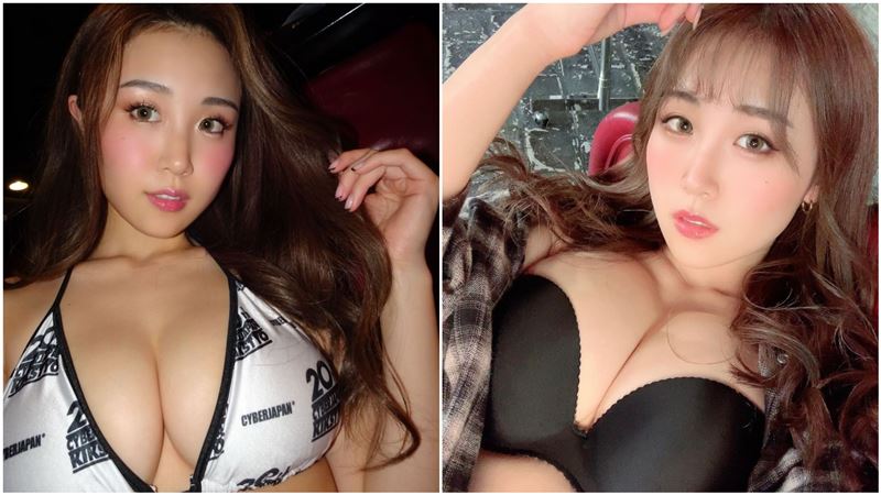 豪乳女星露深溝色誘！一抬頭竟是爸爸