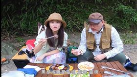 趙小僑,劉亮佐,野外,釣魚,料理。圖／經紀人提供