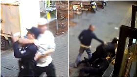 男當街鎖喉摔警　狂嗆「你知道我爸是誰嗎」！結局曝光（圖／翻攝自頭條新聞微博）