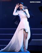 Ella陳嘉樺首場個人大型巡迴「艾拉秀」首戰台北流行音樂中心登場。（記者邱榮吉/攝影）