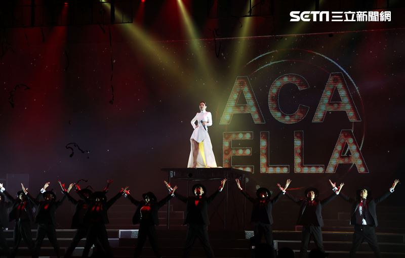 Ella陳嘉樺首場個人大型巡迴「艾拉秀」首戰台北流行音樂中心登場。（記者邱榮吉/攝影）