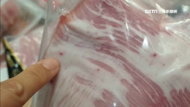 被針扎？豬肉現紅斑不敢吃　廚師揭密