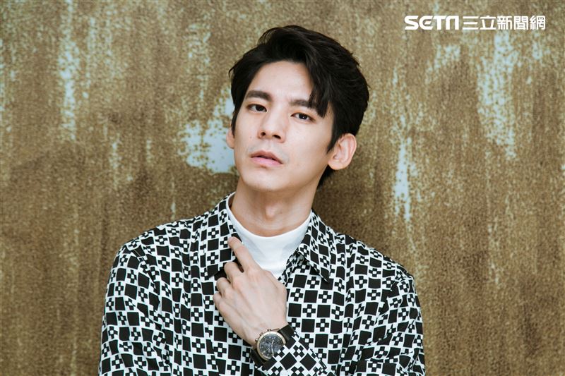 林柏宏三立新聞網金馬專訪。（圖／記者楊澍攝影）