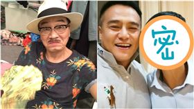 中國演員黑子分享與吳孟達合照（翻攝自吳孟達微博、聾子小哥微博）