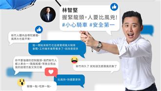 九降風太狂　打工仔驚喊：騎車快起飛