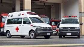 ▲福斯T6.1 Kombi救護車。（圖／Volkswagen提供）