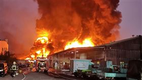 內埔工業區,火警,濃煙