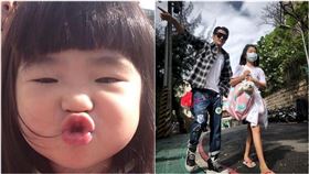 曹格和女兒Grace（翻攝自曹格微博）