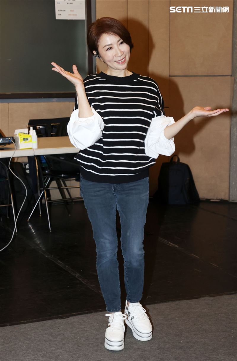 李翊君「翊如既往」演唱會練團彩排。（記者邱榮吉/攝影）