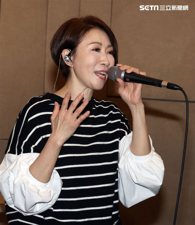 李翊君「翊如既往」演唱會練團彩排。（記者邱榮吉/攝影）