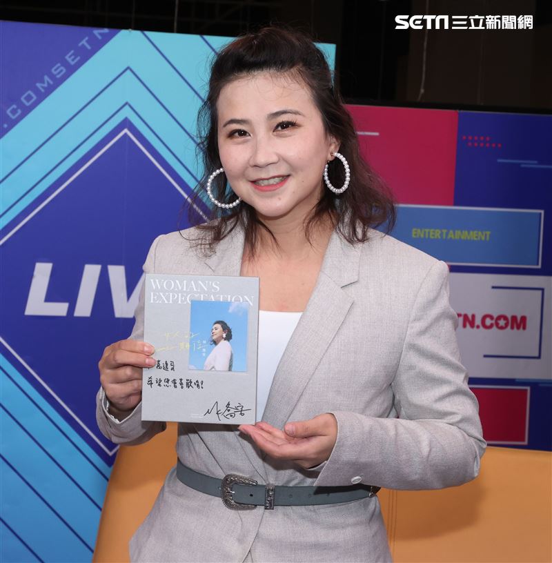 林喬安安安大明星。（記者邱榮吉/攝影）