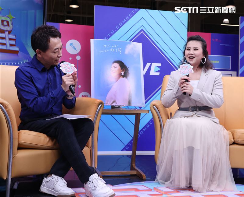 林喬安安安大明星。（記者邱榮吉/攝影）