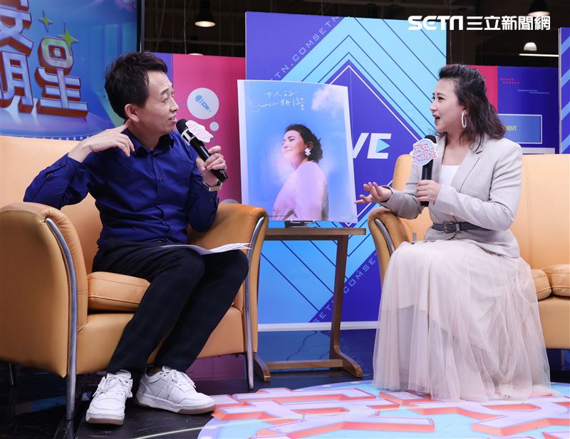 林喬安安安大明星。（記者邱榮吉/攝影）