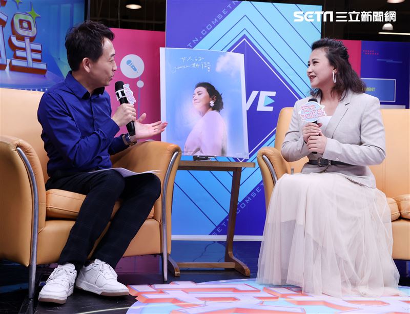 林喬安安安大明星。（記者邱榮吉/攝影）