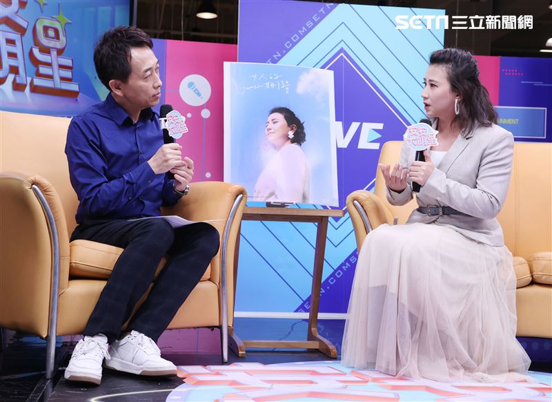 林喬安安安大明星。（記者邱榮吉/攝影）