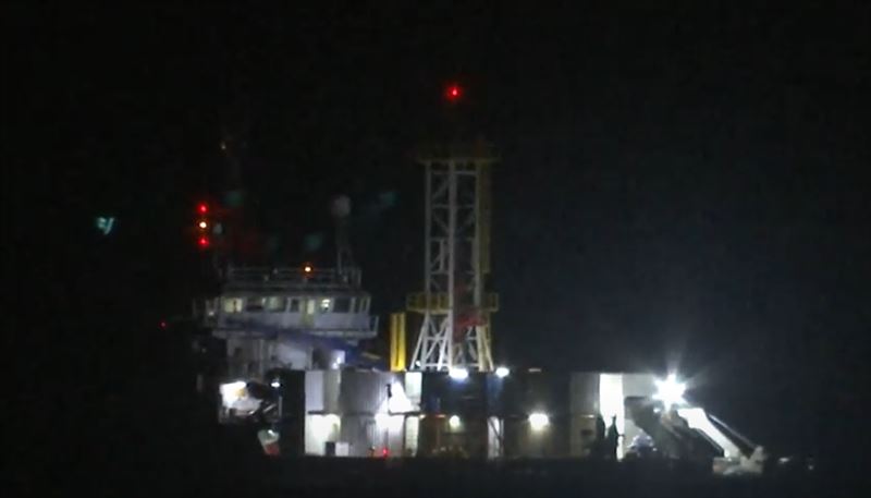 軍方現蹤台東外海　疑打撈墜海戰機