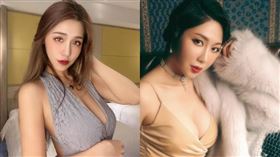 橫綱凱咪,台版波多野結衣,Jeannin珍琳,賣淫（左為橫綱、右為珍琳／翻攝臉書）